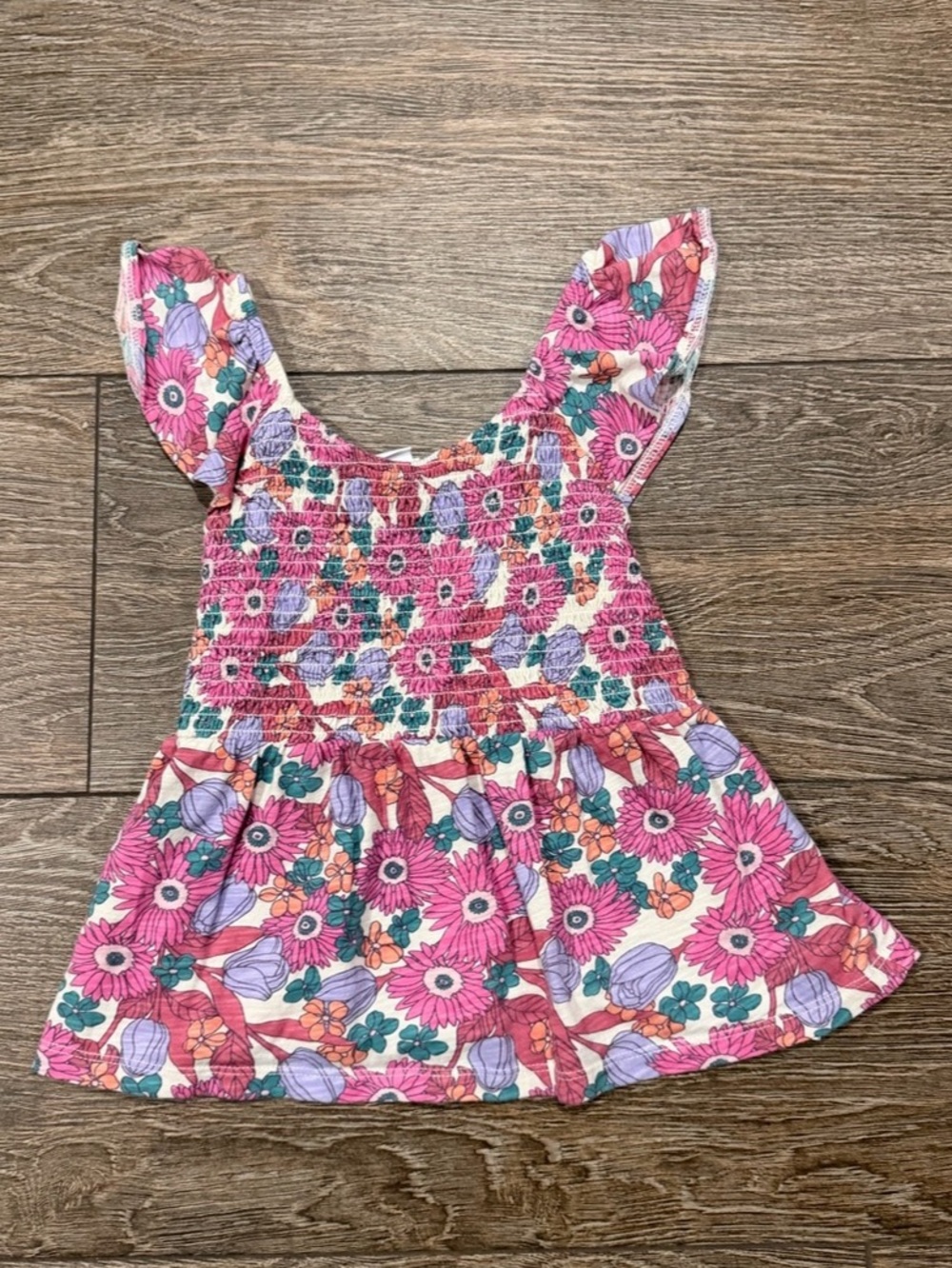 Gap Girls Floral Shirt Size L (10)